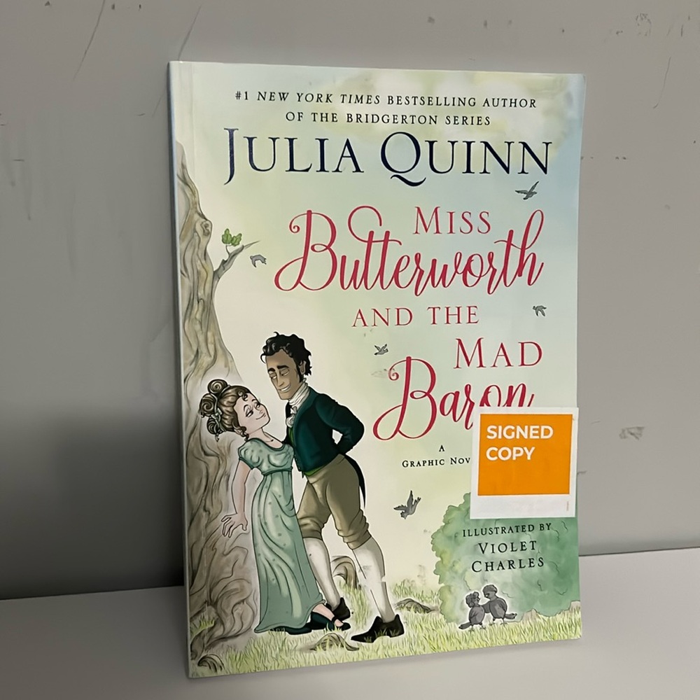 Miss Butterworth and the mad Baron book SIGNED